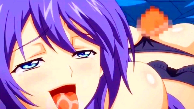 Purple Anime Bitch Gets Fucked Hard In Sexy Hentai Scene