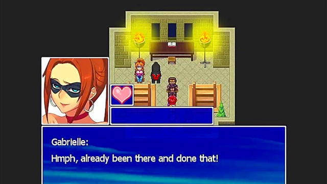 Huge-Bosomed Gamer Jamal Laquari Plays Through Legendary Hentai RPG With BBC Action