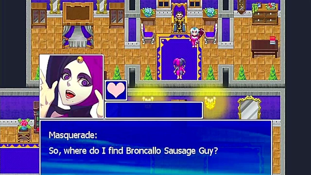 Huge-Bosomed Gamer Jamal Laquari Plays Through Legendary Hentai RPG With BBC Action