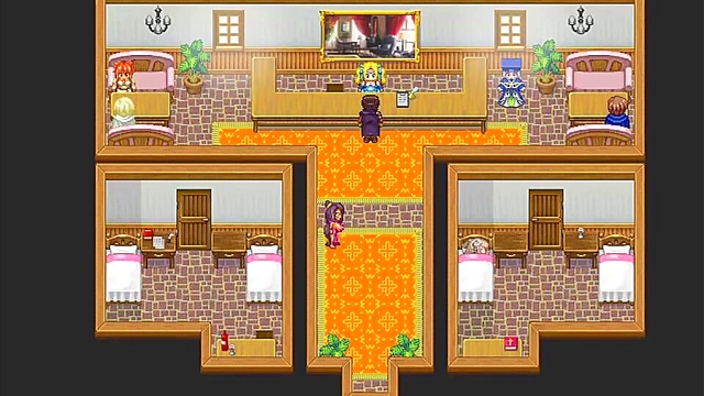 Huge-Bosomed Gamer Jamal Laquari Plays Through Legendary Hentai RPG With BBC Action