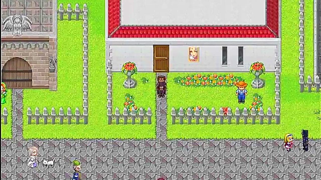 Huge-Bosomed Gamer Jamal Laquari Plays Through Legendary Hentai RPG With BBC Action