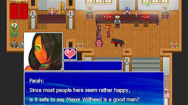 Huge-Bosomed Gamer Jamal Laquari Plays Through Legendary Hentai RPG With BBC Action