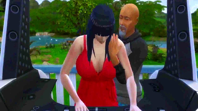 Kinky Anime Trio – Naruto, Sakura & Hinata Share Big Black Dick for Hardcore Fun