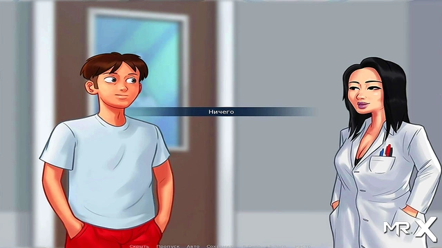 Hentai Cartoon – Summertime Saga’s Sexy Officer Gets Creampie After Passionate Kiss