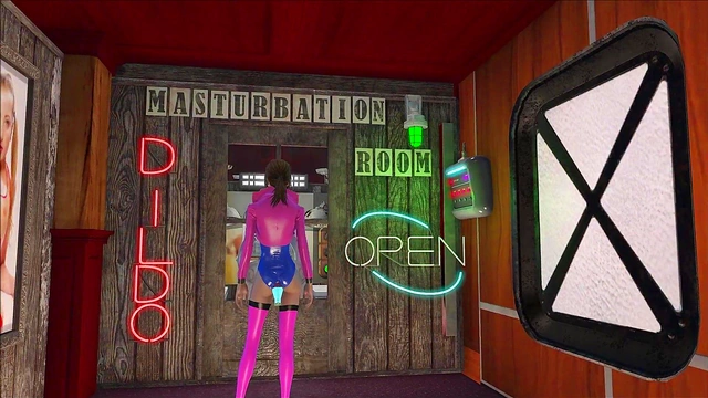 Sexy Brunette Anime Girl Enjoys Dildo And Intense Anal Action In Fallout 4 Style