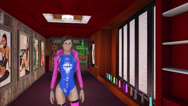 Sexy Brunette Anime Girl Enjoys Dildo And Intense Anal Action In Fallout 4 Style