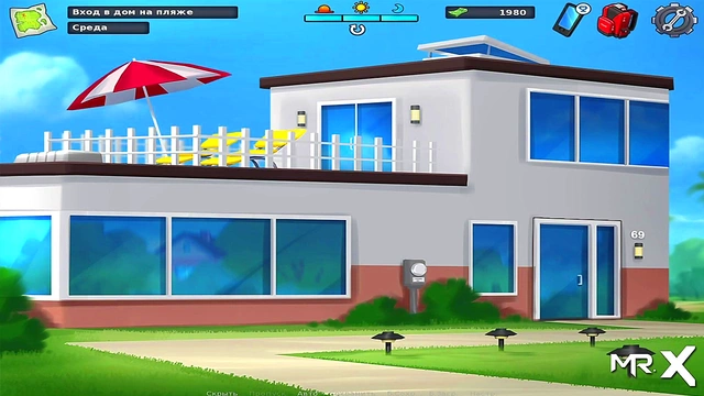 Two Big-Assed Anime Girls Get Pregnant in Summertime Saga Hentai Gameplay