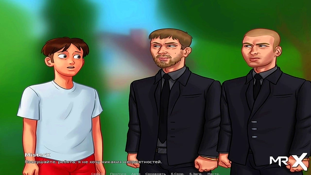 Two Big-Assed Anime Girls Get Pregnant in Summertime Saga Hentai Gameplay