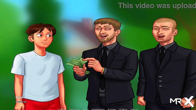 Two Big-Assed Anime Girls Get Pregnant in Summertime Saga Hentai Gameplay