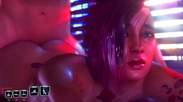 Judy Alvarez Gets Fucked Hard in Cyberpunk 2077 3D Anime Anal Adventure