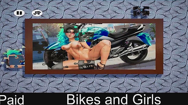 Hentai Puzzle Game – SexyGirls and Bikes Part 2 Steam Action