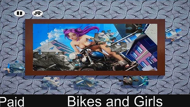 Hentai Puzzle Game – SexyGirls and Bikes Part 2 Steam Action