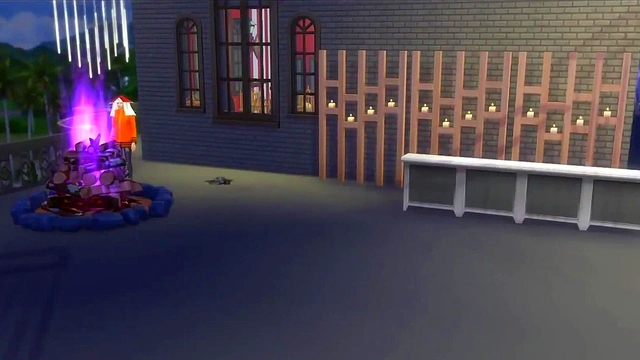 Hinata Cheats on Naruto with Bartender for Rough Anal Fun at Bonfire Party