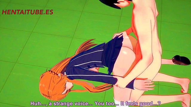 Asuna & Kirito’s Steamy Sword Art Online Hentai Session – Hot BJ & Cummy Finish