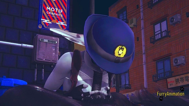 Judy Hopps Boobs Bounce in Zootopia Hentai Furry 3D Blowjob & Sucking POV Action