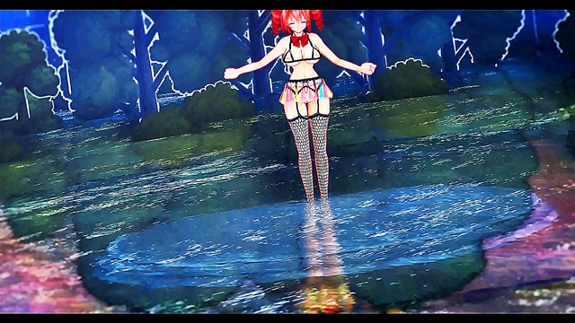 Hentai Anime Babe Dances Seductively toErotic Song MMD Style