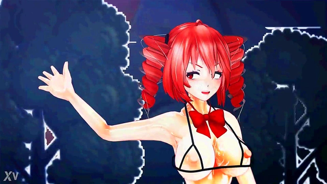 Hentai Anime Babe Dances Seductively toErotic Song MMD Style