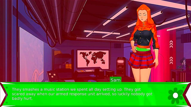 Blonde & Redhead Spies Get Trained Hard By Sam In High Heels Anime Action