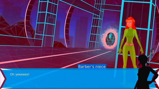 Blonde & Redhead Spies Get Trained Hard By Sam In High Heels Anime Action