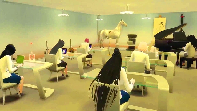 Madara Catches Student Watching Porn, Leads to Hot Threesome Anal Session