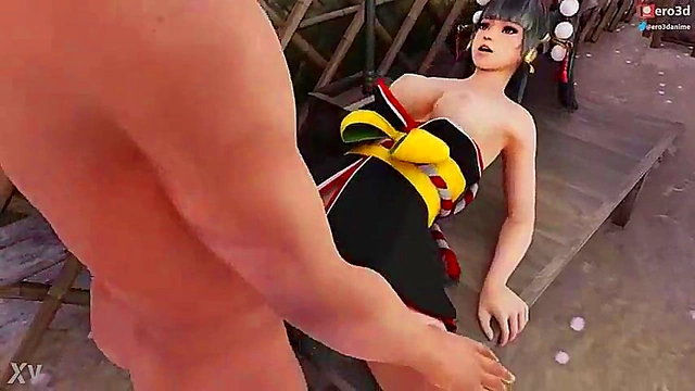 Princess Nyotengu's Uncensored Hentai Pleasure Time With DOA Animations