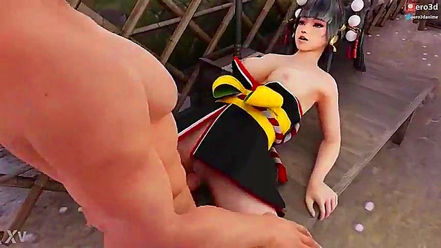 Princess Nyotengu's Uncensored Hentai Pleasure Time With DOA Animations