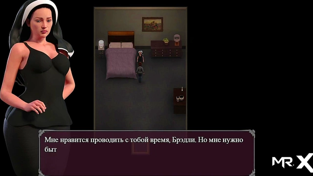 Lusty Nun Seduces With Anal Sex In Anime Mother Fantasy