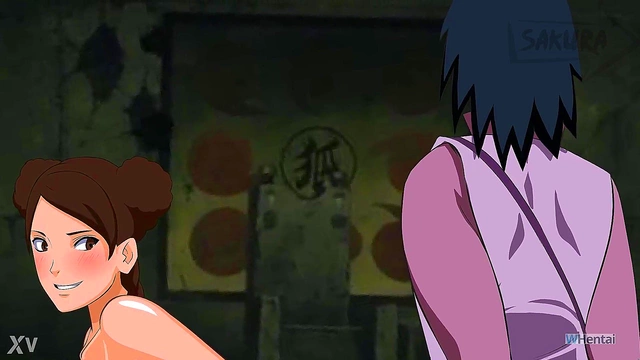 Tenten Gets Fucked Doggy Style by Sasuke in Hardcore Naruto Hentai Action