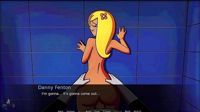 Blonde Cheerleader Gets Fucked Hard By Danny Phantom In Doggy Style At Prom Night