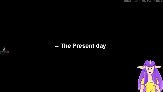 Lara Croft Gives Seductive Blowjob & Handjob With Glasses & Gloves