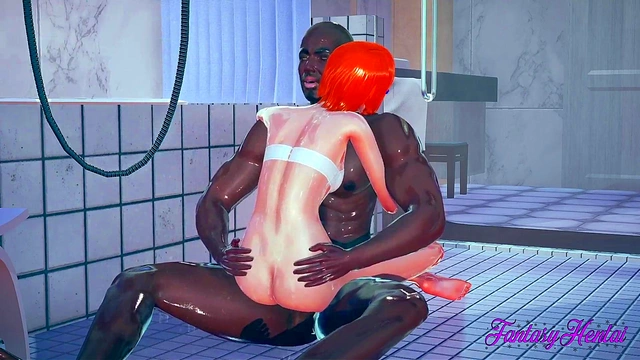 Gwen Tennyson's Uncensored 3D Hentai Shower Creampie Adventure