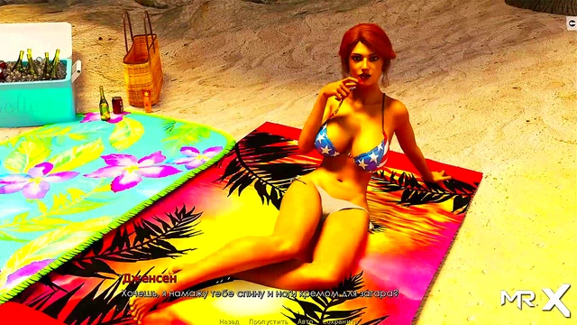 Beach Sex Adventure – Uncensored Anime Couple Gets naughty In Cartoon Paradise