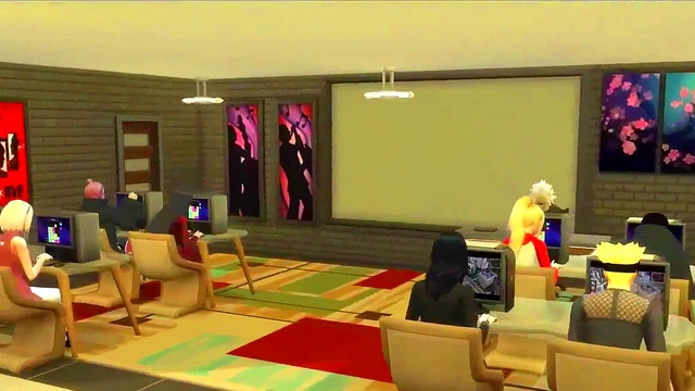 Teacher Jiraiya Fucks Sarada in Bathroom – Oral & Anal Action in Boruto Anime