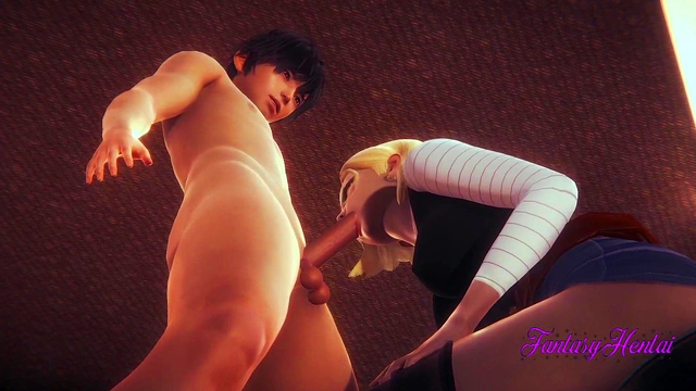 C18 Sucks Dick & Gets Fucked Hard in Dragon Ball Z Hentai Uncensored Anime XXX