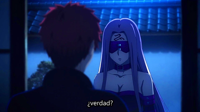 Heaven's Feel Fate Anime – Sexy Couple Engage in Passionate HDMI Action