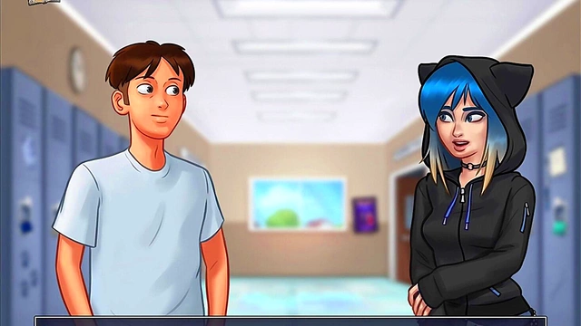 Teen Milf Seduces With Big Tits & Ass in Summertime Saga Hentai Gameplay