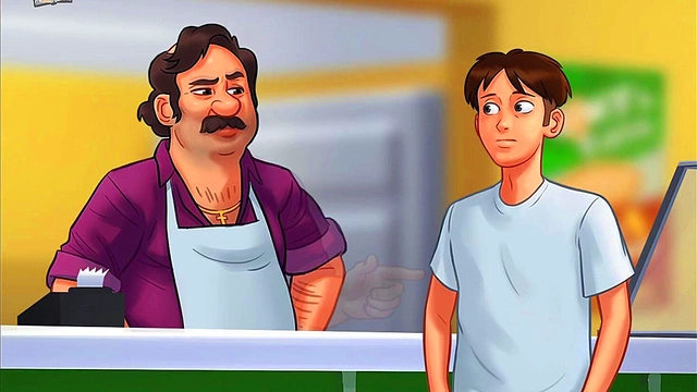 Teen Milf Seduces With Big Tits & Ass in Summertime Saga Hentai Gameplay