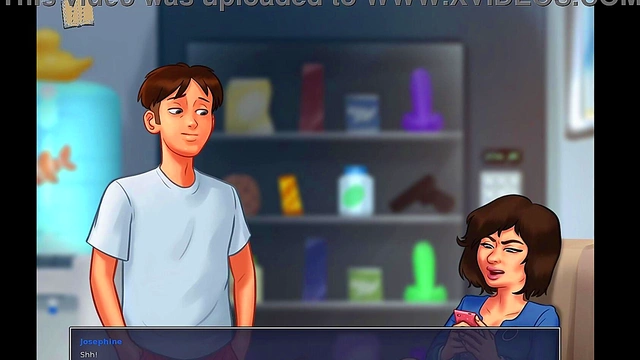 Teen Milf Seduces With Big Tits & Ass in Summertime Saga Hentai Gameplay