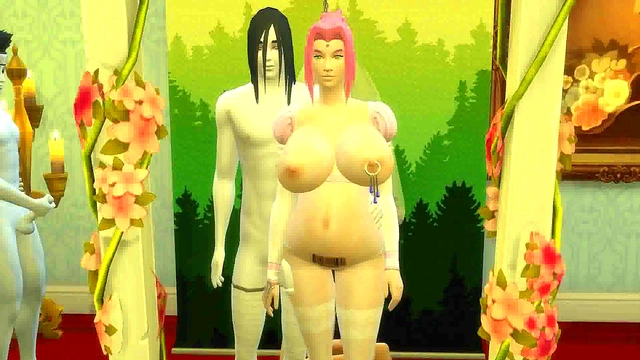 Sakura's Cuckolded Wedding – Hot Milf Wife Fucked by Naruto Before Marriage