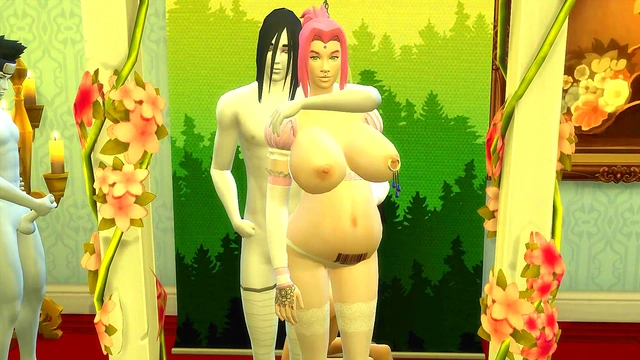 Sakura's Cuckolded Wedding – Hot Milf Wife Fucked by Naruto Before Marriage