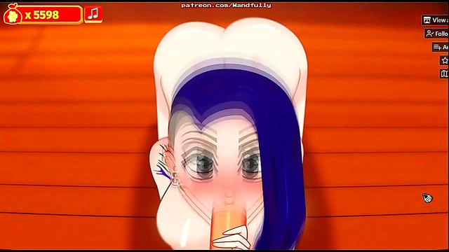 Tattooed Punk Girl Gives Christmas Blowjob & Tit Job Gifts