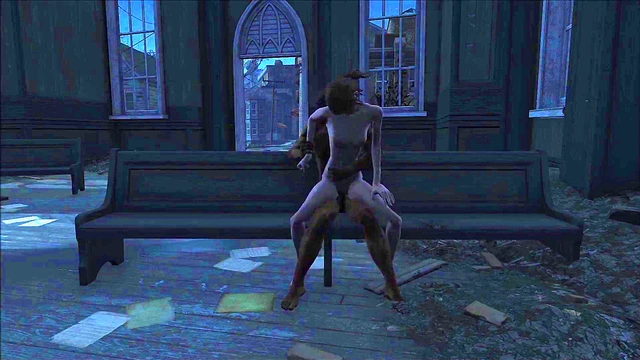 Brunette Anime Girl Fucks Monster In Fallout 4 For Hot Anal Action