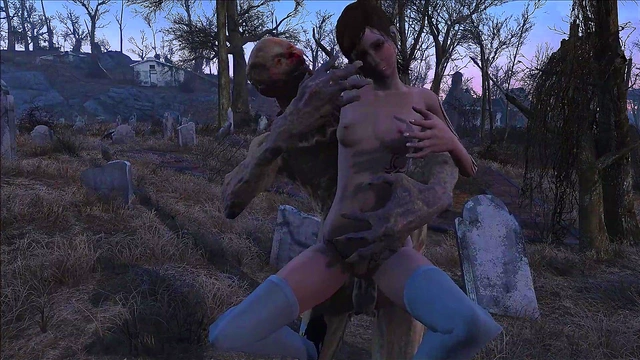 Brunette Anime Girl Fucks Monster In Fallout 4 For Hot Anal Action