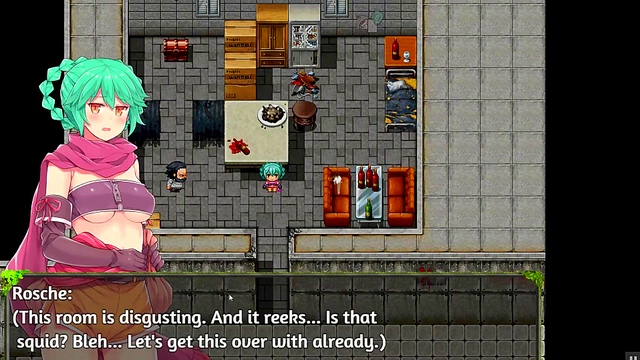 Cute Thief Begs for Big Dick Humiliation in RPG Hentai Game Episode 3