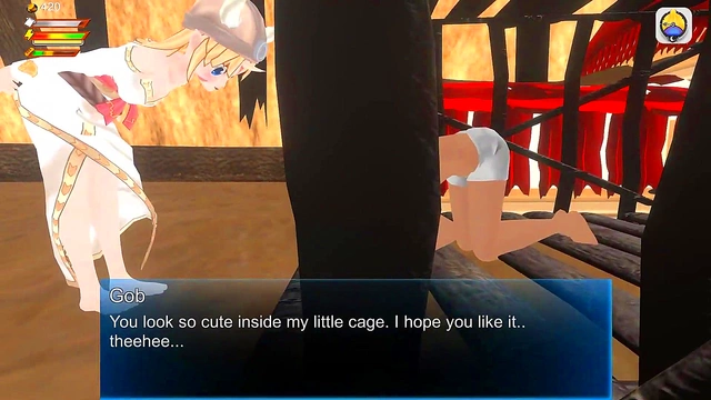 Goblin Princess Dominates Slave With Humiliating Foot Worship And Rough Sex