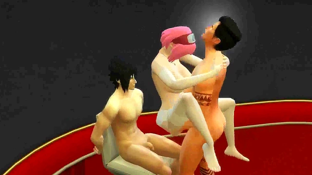 Sakura's Cheating Wedded Bliss – Netorare Wife Fucked Before Cuckolded Husband