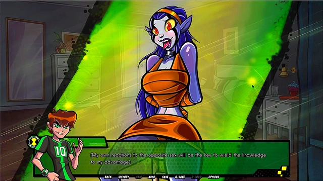 Sexy Alien Action – Ben X and Gwen’s Eroge Adventure