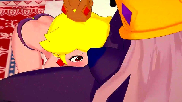 Shadow Peach & Shadow Queen Lick Pussies in Steamy 3D Hentai Lesbo Scene