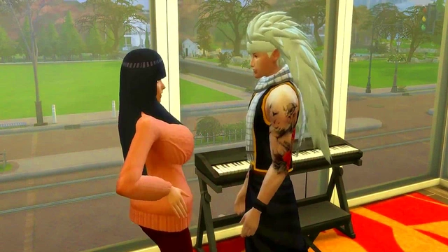 Obito Seduces Hinata for Steamy Anime Cuckold Sex While Naruto Watches