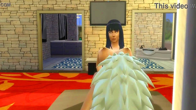 Obito Seduces Hinata for Steamy Anime Cuckold Sex While Naruto Watches